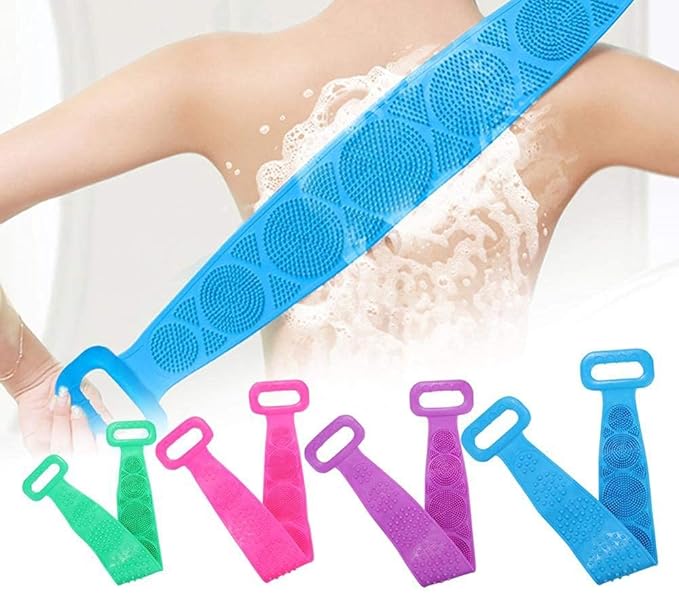 High Quality Silicone Back Scrubber for Shower Pack Of 2