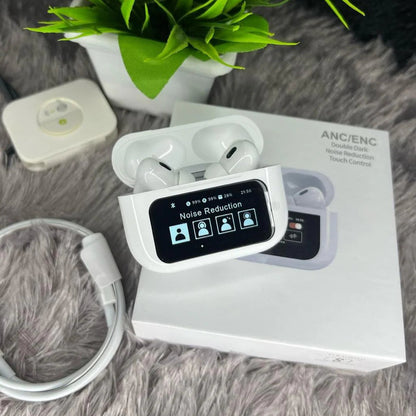 LAST DAY OF DISCOUNT🔥 V20 Pro Earbuds – Touch Screen Display Airpods